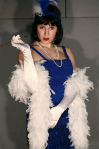 Flapper Blue Costume
