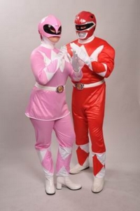 Power Ranger Pair Costumes