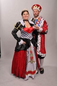 Queen and King of Hearts Costumes
