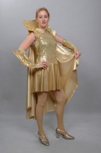 Space Gold 1 Costume