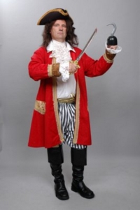Pirate Capt Hook Costume