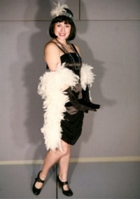 Flapper black Costume