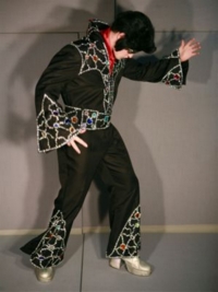 Elvis black Costume