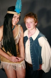 Pocohontas and John Smith Costumes