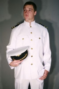 Maverick (Top Gun) White uniform Costume