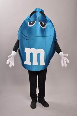 Blue M&M Character Costume - In Stock : About Costume Shop