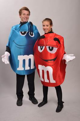M&M's pair Costumes - Amazing Transformations