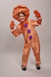 Gingerbread Man Child Costume