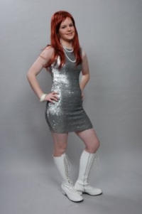 60s sixties silver Costume