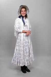 Colonial Child white Costume