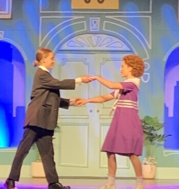 Annie & Daddy Warbucks
