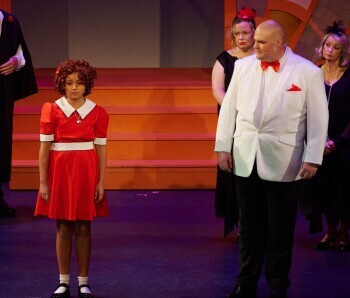 Annie & Warbucks at Christmas